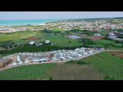 Glamping Luxury Outdoor PVC Dome โรงแรม บ้าน Domes Tent Half Dome Tent สําหรับกิจกรรม