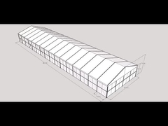 ห้องกีฬากลางแจ้ง Custom Multi Sports Hall Tent สําหรับกีฬาวอลเลย์บอล / ฟุตบอล / บาสเก็ตบอล เป็นต้น