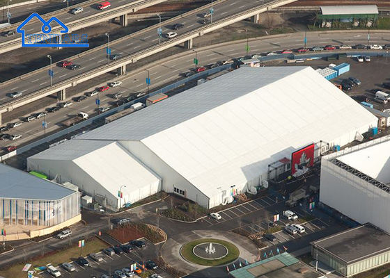 ซื้อ โครงสร้างกลางแจ้ง ขนาดใหญ่ หนักงานอัลลูมิเนียม Industrial Storage Tent การผลิตออนไลน์