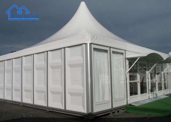 ซื้อ Outdoor Waterproof Pyramid Pagoda Tent สําหรับงานแต่ง / งานเลี้ยง / งานกลางแจ้ง การผลิตออนไลน์