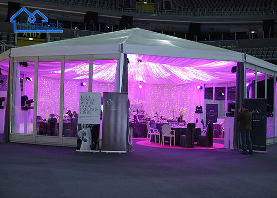 ซื้อ 6m Outdoor Aluminium High Peak Pagoda Tent สําหรับขาย สําหรับกิจกรรมภายนอก งานแต่ง งานแสดง online manufacture