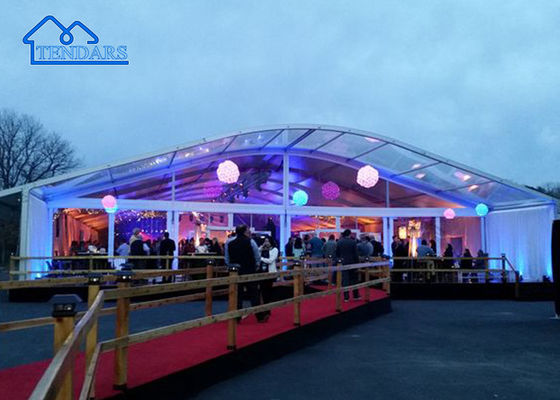 ซื้อ โครงสร้างเหล็กเหล็กเสริม 10x20m Arcum Tent หลังคากันไฟ Clear Span สําหรับงาน VIP การผลิตออนไลน์
