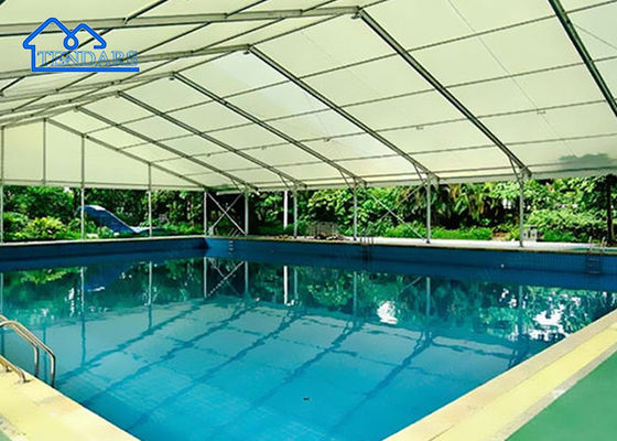 ซื้อ เต็นท์ห้องโถงกีฬาขนาด 25x40 ม. ฟรีเสาเหล็กชุบสังกะสีเปลือกทุกสภาพอากาศสำหรับอุปกรณ์กีฬาหลายประเภท การผลิตออนไลน์