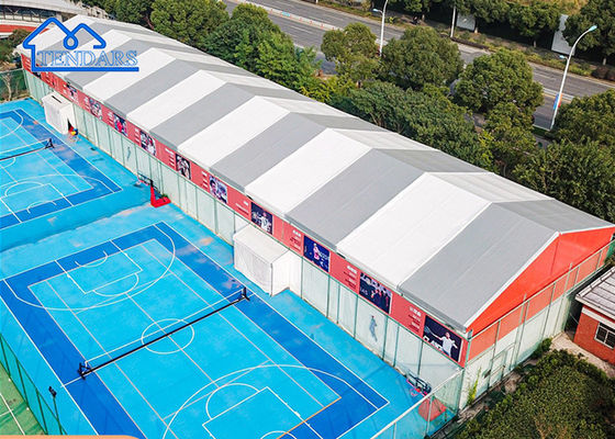 ซื้อ 15x30m กันน้ํา พีวีซี ผนัง ห้องกีฬา เต็นท์ อลูมิเนียม สะสมลม กันลม สําหรับสเตเดี้ยมในห้อง Series 145 การผลิตออนไลน์
