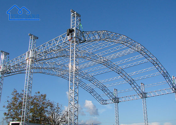 ซื้อ ตัวเลือกอลูมิเนียม Truss Flex Totem อุปกรณ์เสริมแบบกำหนดเองสำหรับเต็นท์ปาร์ตี้อุปกรณ์ดีเจ การผลิตออนไลน์