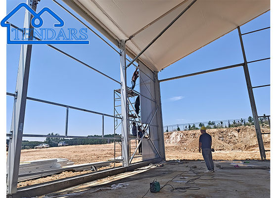 ซื้อ กันไฟ PVC อลูมิเนียมภารกิจหนัก Marquee เต็นท์น้ําหิมะภาระ 75kg/sqm กันน้ํา Marquee online manufacture
