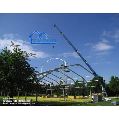 ซื้อ หอเต็นท์พอลิโกนสําหรับสนามบาสเก็ตบอล กีฬา กิจกรรม online manufacture