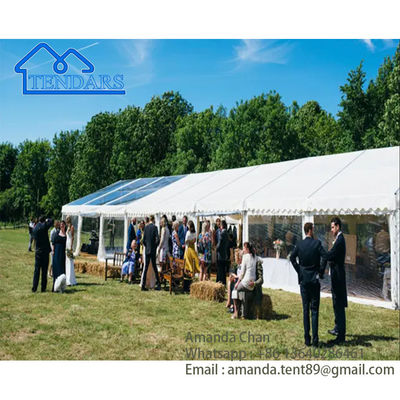 ซื้อ Custom15x30m White Outdoor Party เต็นท์มาร์กิว เต็นท์แต่งงานขนาดใหญ่ สําหรับ 200 300 500 800 คน งานเลี้ยง online manufacture