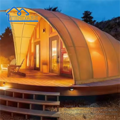 ซื้อ ยาวชีวิต ค่ายคอมพิวเตอร์หรูหรา Glamping รูปทรงกระเป๋า โรงแรมเต็นท์สําหรับรีสอร์ทกลางแจ้ง online manufacture