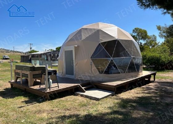 เต็นท์โรแมนติก Eco Glamping Dome เต็นท์โรงแรมหรูหราจีโอเดซิก