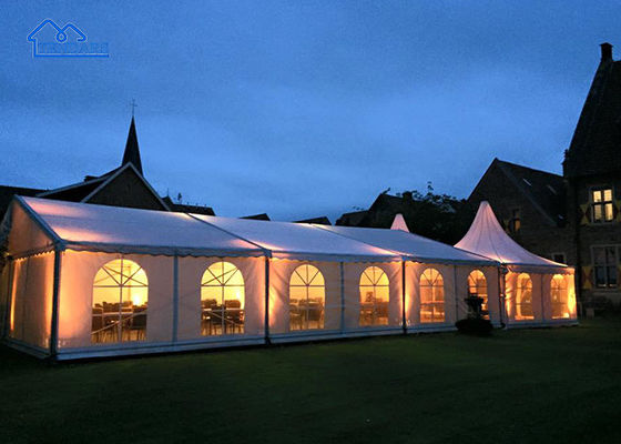 อลูมิเนียมสกัดลอก Outdoor พาร์ตี้ขนาดใหญ่ Tent retardant ไฟสําหรับเหตุการณ์