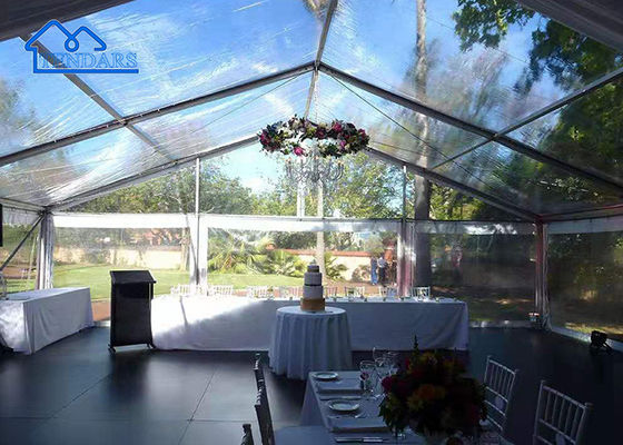 สไตล์ยุโรป ผ้าห่มงานแต่งกลางแจ้ง เต็นท์ขนาดใหญ่ ตกแต่ง 500 คน West Midlands พาร์ตี้ Canopy