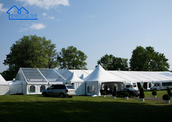งานหนักพื้นผิวการออกซิเดนเหตุการณ์ Marquee Tent อลูมิเนียมสับสนธิ A Frame Marquee สําหรับขาย