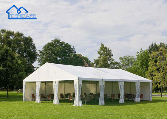 VIP Event Marquee Tent กรอบอลูมิเนียมหรูหรา โครงสร้างหลังคาปาร์ตี้กลางแจ้งระดับพรีเมี่ยม