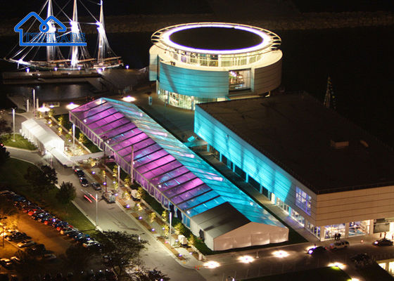 กลางแจ้งสีขาวหรือที่กําหนดเองเต็นท์งานแต่งขนาดใหญ่ สําหรับงาน