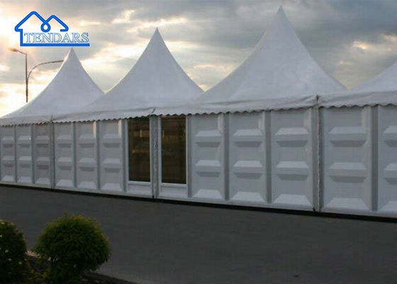 พาวิลเลี่ยน Canopy Pagoda อลูมิเนียม กันน้ํา กิจกรรม ภูเขาสูง เต็นท์ด้วยผนังกระจก สําหรับรีสอร์ท