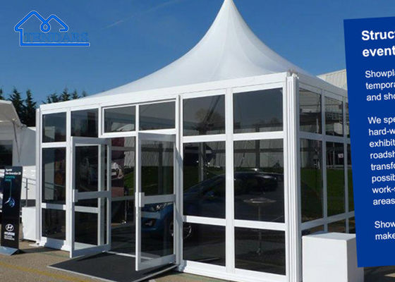 Custom New PVC 100% กันฝน 3x3m 4x4m 5x5m 6x6m อลูมิเนียมกรอบ มาร์กิว เท็นท์พากูด้า สําหรับขาย