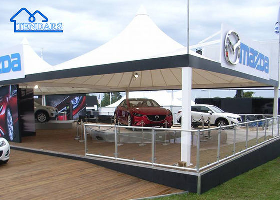 เหรียญงานแต่ง กลางแจ้งอัลลูมิเนียม สูง สูง พากอดาเต็นท์สําหรับ 100 คน Canopy พาร์ตี้เต็นท์ สําหรับขาย