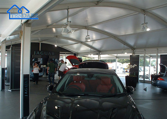 อัลลูมิเนียมสลัดที่กําหนดเอง หนักงานอุตสาหกรรมโกดังเต็นท์ โรงงานเก็บของ Arcum Curve Tent