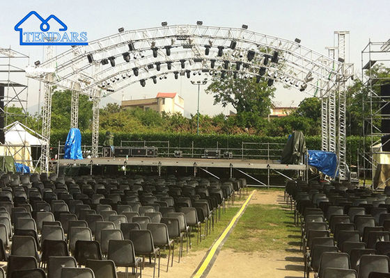 ง่ายในการประกอบ อลูมิเนียม Truss Clamps ตาราง Start Line ตารางสําหรับคอนเสิร์ต