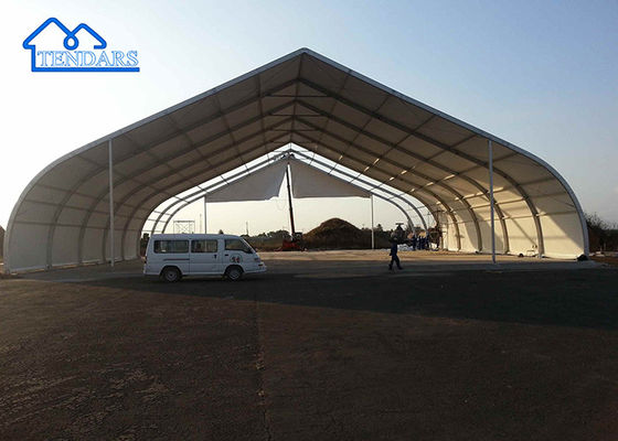 กรอบอลูมิเนียม Curve Events Tent With Glass Wall สําหรับงานพาณิชย์ งานแต่งงาน งานนิทรรศการ เป็นต้น