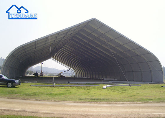 ขนาดใหญ่ เครื่องบิน อลูมิเนียม Hanger Tent พกพาสําหรับเฮลิคอปเตอร์ มารอคคอน Marquee สําหรับขาย