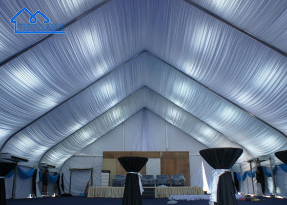 ห้องเต็นท์จัดงานกลางแจ้งแบบ Custom Aluminum Clear Roof Curved Party สําหรับงานแต่ง หรืองานเลี้ยง โฆษณา กิจกรรมต่าง ๆ เป็นต้น