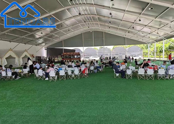 NFPA701 งานหนัก Marquee Tent ป้องกันไฟ