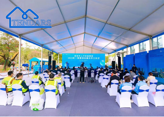 15x20m Grand Arena Hard Pressed Extruded Aluminium Alloy 6061/T6 Party Marquee Tent Snow Load Tested Structure