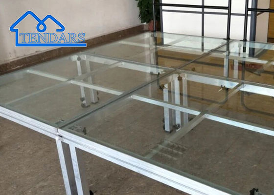 โปรโมชั่นราคาถูก พกพา 4x4ft DJ ไฟเวที Platform, Square Circle Arch Triangle Ladder Truss