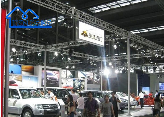 ผลิตภัณฑ์ร้อน แสงอัลลูมิเนียม Truss กับ หลังคา Truss สําหรับเวทีใหญ่ สําหรับเวที / สเตเดียม / สนาม
