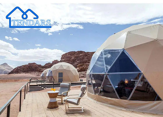 คอมเมอร์เชียล แคมป์โปร่งใส Igloo House Luxury Dome โรงแรมเต็นท์สําหรับกิจกรรมต่าง ๆ