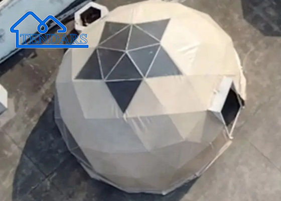 กลางแจ้ง Custom Commercial กันน้ํา PVC Dome ค่ายเต็นท์สําหรับการจัดเก็บการประชุม