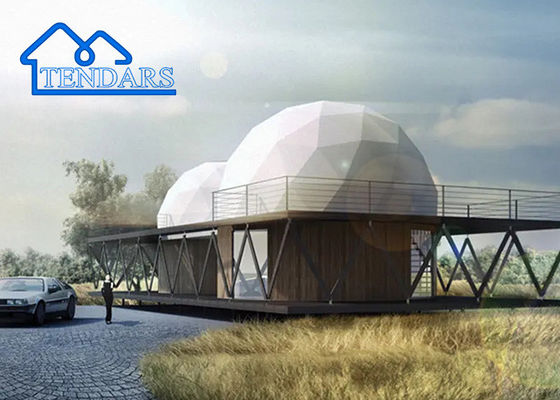 โรงแรมสวนโปร่งใส Igloo Glamping บ้านจีโอเดซิก Tent Dome กันน้ํา สําหรับงาน