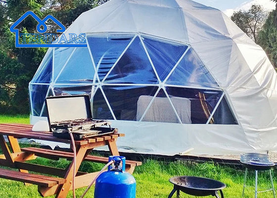 เต็นท์โดมงาน เต็นท์แคมป์จีโอเดซิกกลางแจ้งหรูหรา เต็นท์โดมพาณิชย์ Glamping พร้อมห้องน้ํา