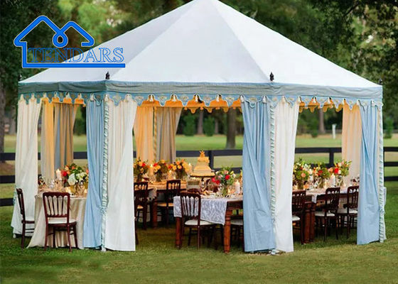 ภาระหนัก พกพาพับ Gazebos อลูมิเนียม กันน้ํา พาร์ตี้ Pagoda Tent สําหรับกิจกรรม