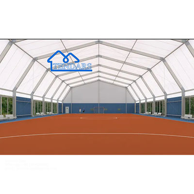 Custom Big Mobile Polygon Arched PVC Indoor แบดมินตัน สปอร์ตฮอลล์ เต็นท์ Ang So On