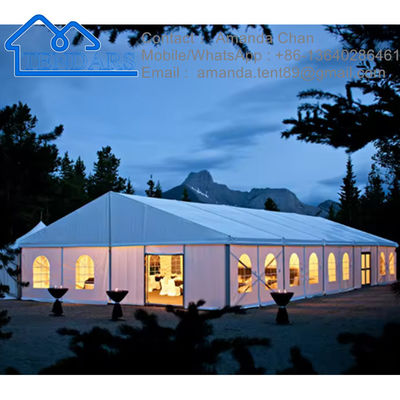 ราคาดีที่สุด ติดตั้ง Csutom โครงสร้างอลูมิเนียม โรงงานนิทรรศการโบสถ์ A Shape Tent