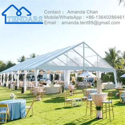 custom โครงสร้างอัลลูมิเนียม ประเทศจีน Outdoor Marquee Tent With Marquee Tent Decoration