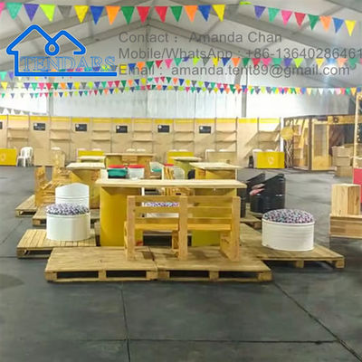 หนักงานที่กําหนดเอง สารสกัดอะลูมิเนียมขนาดใหญ่ PVC โกดัง