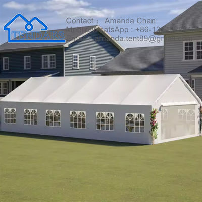สีและขนาดกลางแจ้ง Custom Heavy Duty Waterproof Church Party Wedding Marquee Tent สําหรับกิจกรรม