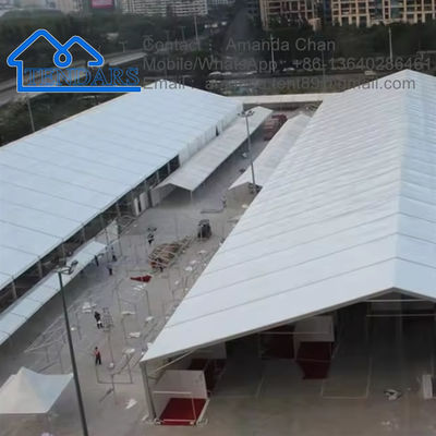 ขายร้อน กันน้ํา Custom Aluminium Frame PVC Roof Party/Warehouse/Wedding Tent สําหรับขาย