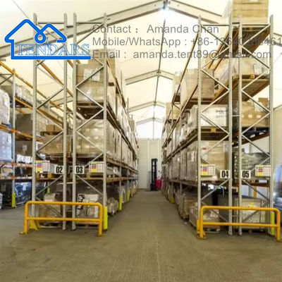 ขนาดตามสั่ง ขาวพาณิชย์ภาระหนัก อลูมิเนียมกรอบ Marquee PVC Canopy ห้องเก็บของ