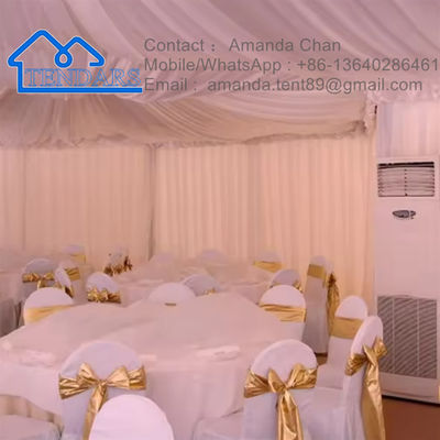 แอลลูมิเนียมสลัด หนักงานตึกเต็นท์ Marquee Clear Roof เท็นท์ปาร์ตี้สําหรับงานกลางแจ้ง
