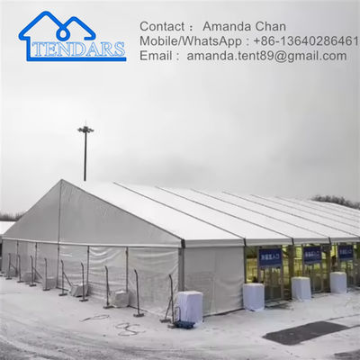 กรอบเหล็กเหล็กเหล็กเหล็ก 6x12m กรังด์พาร์ตี้เต็นท์มาร์กิว 850 กรัม/ม2 ผ้า PVC ผนังข้างถอดได้สําหรับวันเกิด