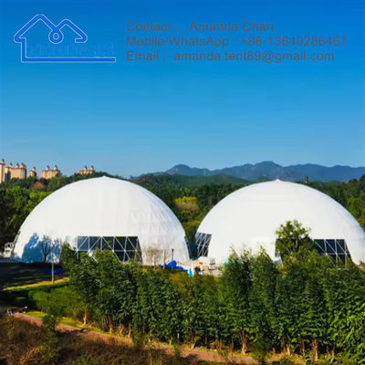 โรงแรม รีสอร์ท พีวีซี แคนวาสขนาดใหญ่ โกเมนต์บ้านเรือน Glamping House Tent For Event