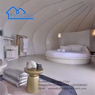 ครอบครัวที่กําหนดเอง รูปทรงกระต่าย รีสอร์ท โรงแรมเต็นท์ เปลือกโครงสร้าง โรงแรมเต็นท์