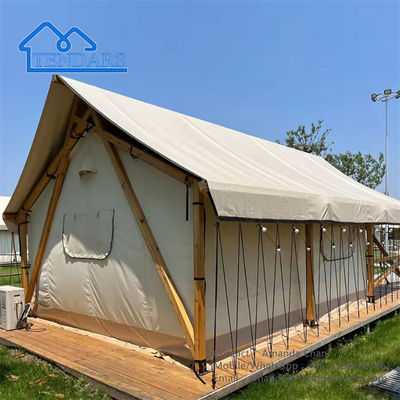 หอพักกลางแจ้ง โครงการใหญ่ หอพักกันน้ํา Glamping Luxury Safari Lodge