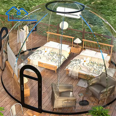 โรงแรม Glamping Dome Tent รีสอร์ทโปร่งใส โรงแรมเท็นท์สําหรับแคมป์กลางแจ้ง