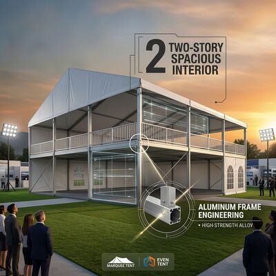 25x35m เจดีย์สไตล์ S Series Clear Span A-Frame Marquee Party เต็นท์กันน้ำ High Peak เจดีย์แฟชั่นแสดงรันเวย์